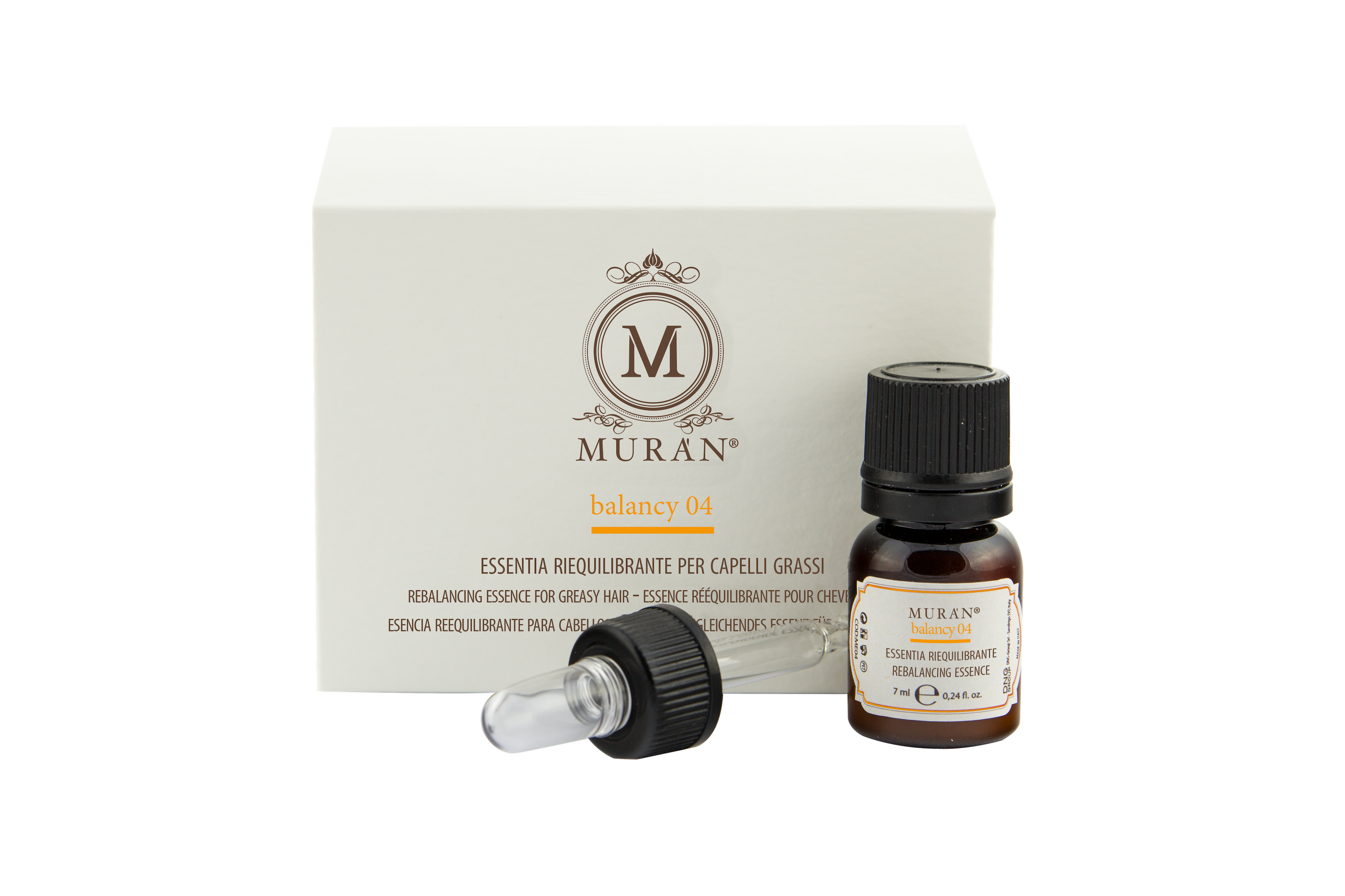 Balancy 04 - Rebalanserende Essens For Fett Hår 7 X 7 ml