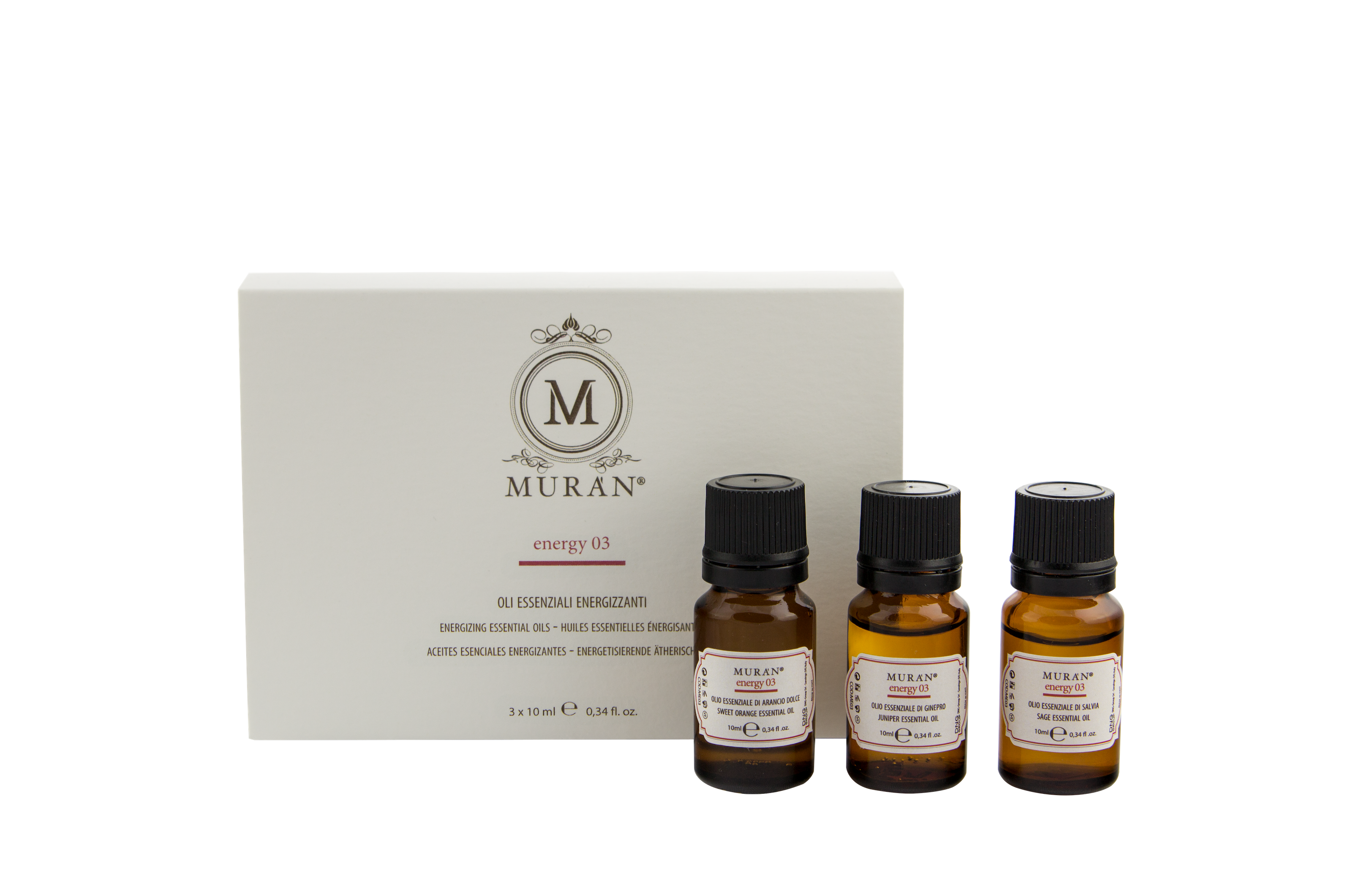 Energy 03 - Energigivende Eteriske Oljer 3 X 10 ml