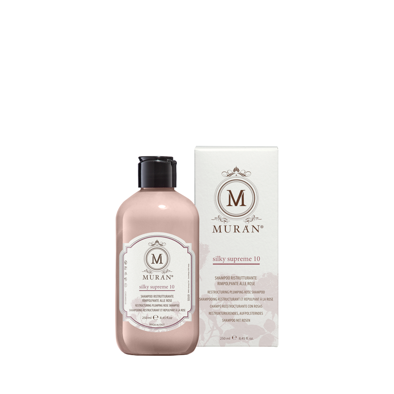 Silky Supreme 10 - Restrukturerende og fyldiggjørende rosesjampo 250 ml