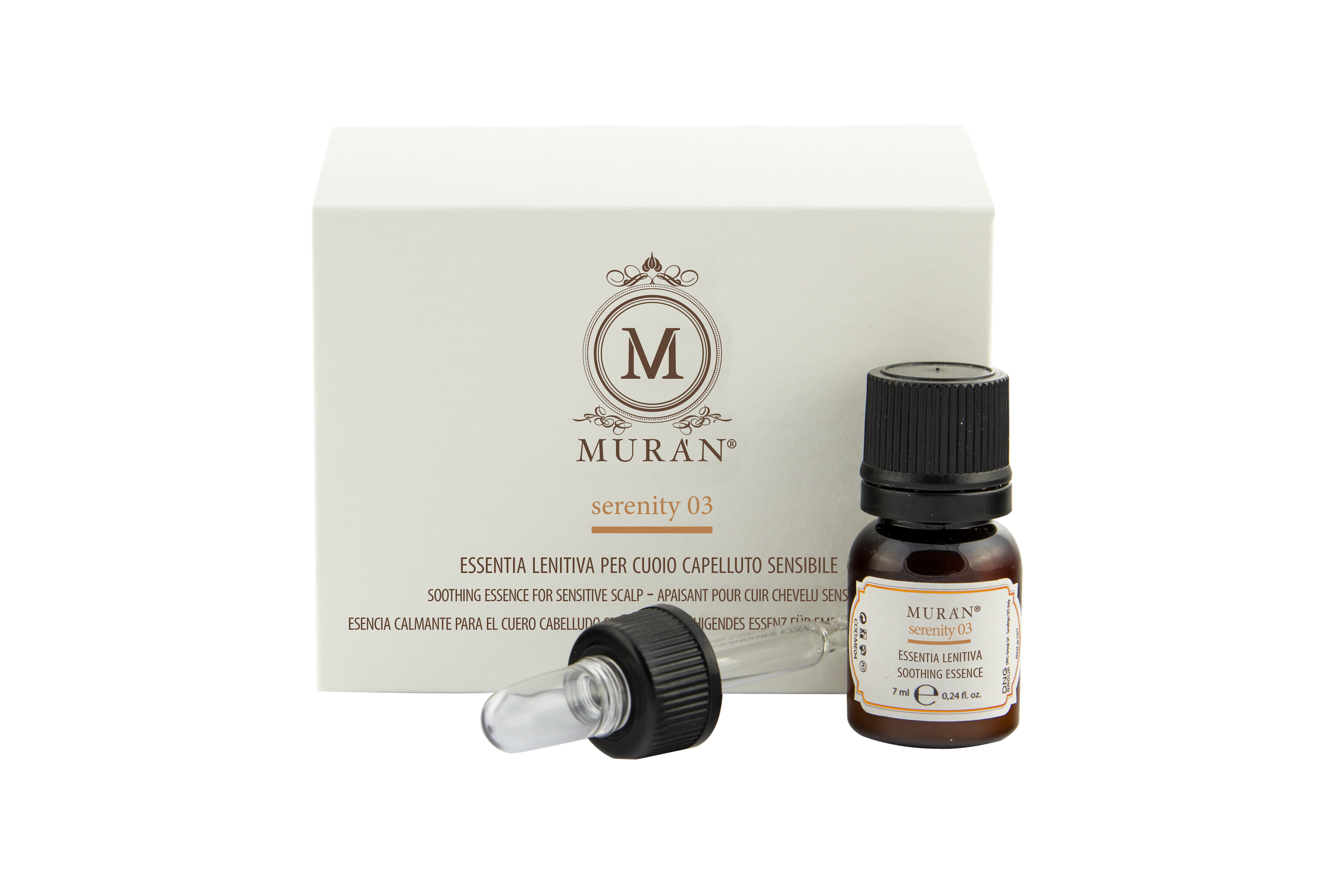 Serenity 03 - Essens For Sensitiv Hodebunn 7 X 7 ml